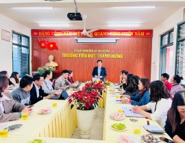 Sinh hoạt chuyên môn cấp xã cụm số 3 Tháng 12